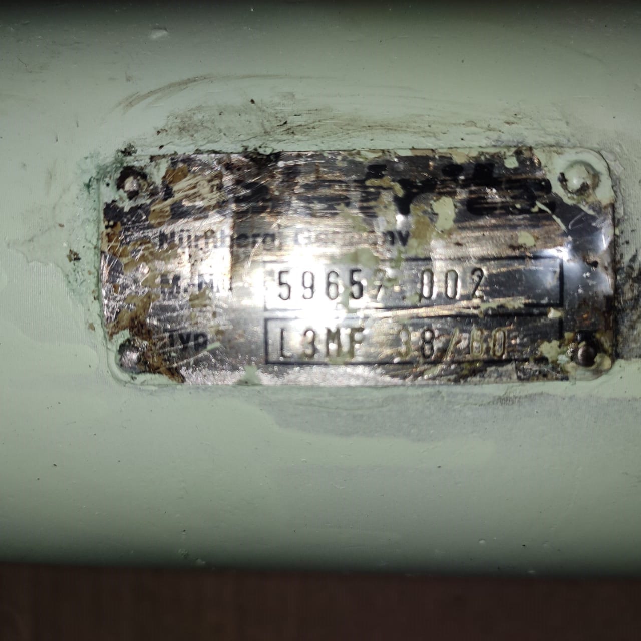 L3MF-38/60 Triple Screw Positive Displacement Pump