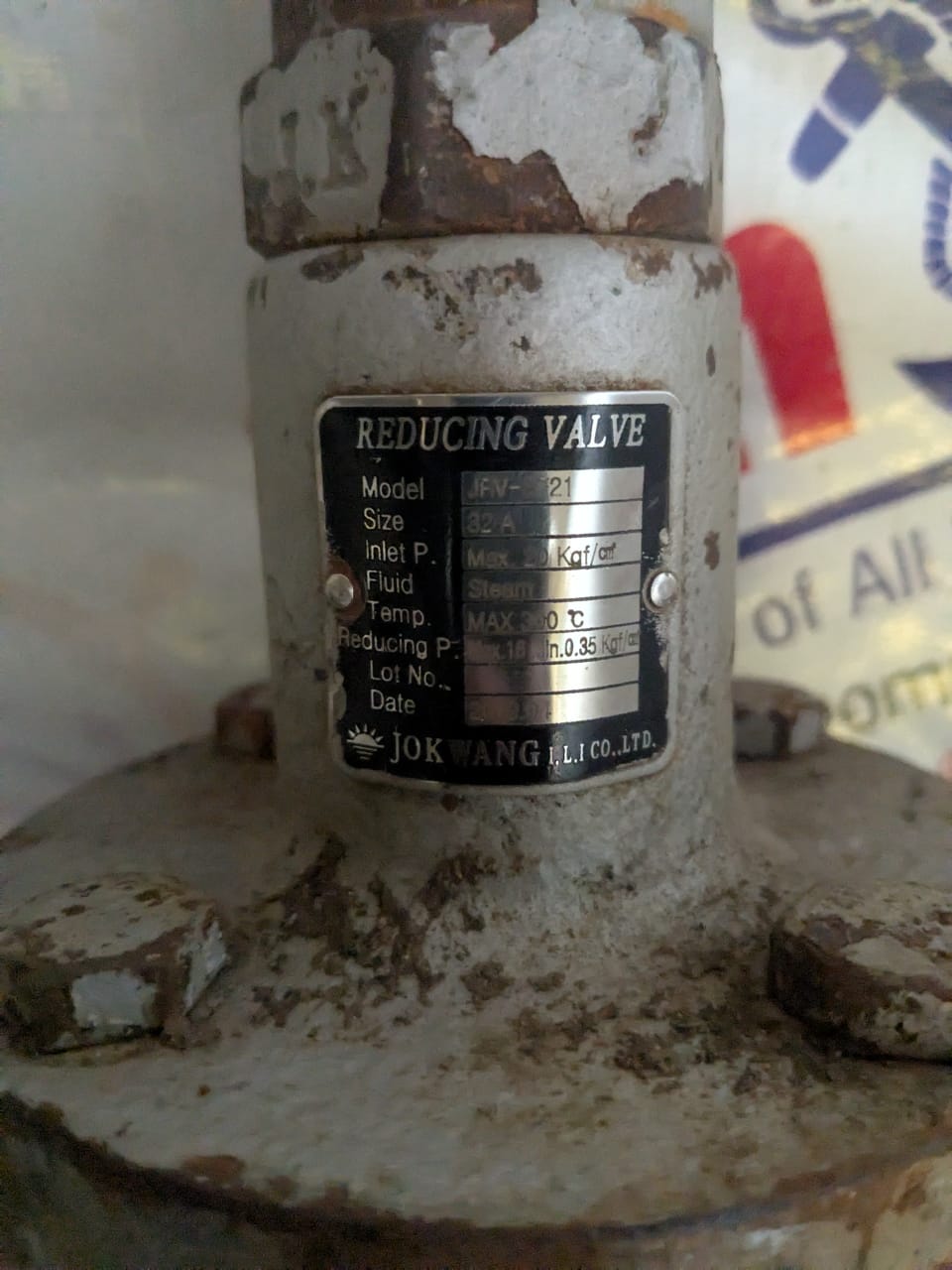 Jokwang JFV-SP21 Reducing Valve