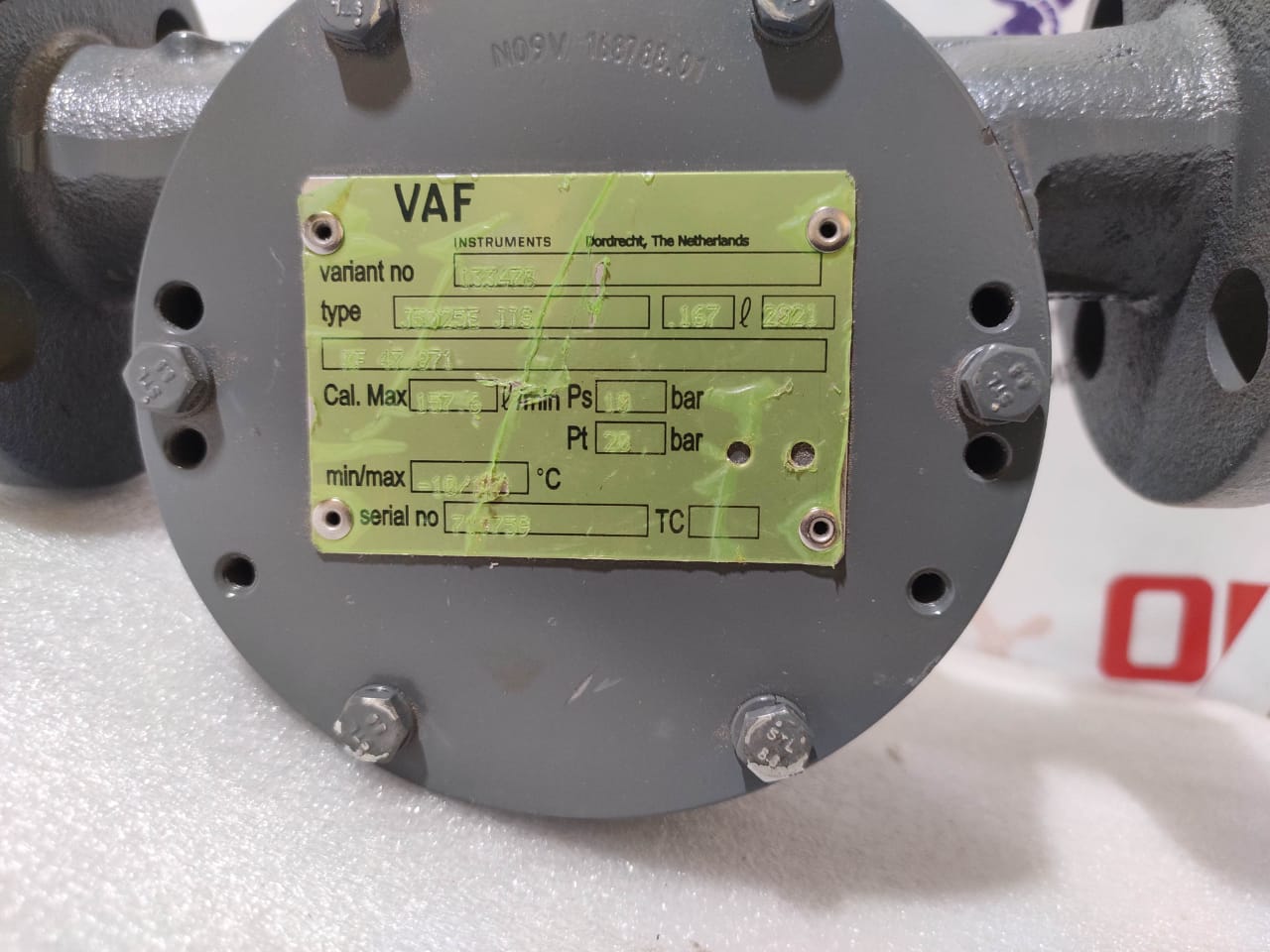VAF J5025E JIS flowmeter