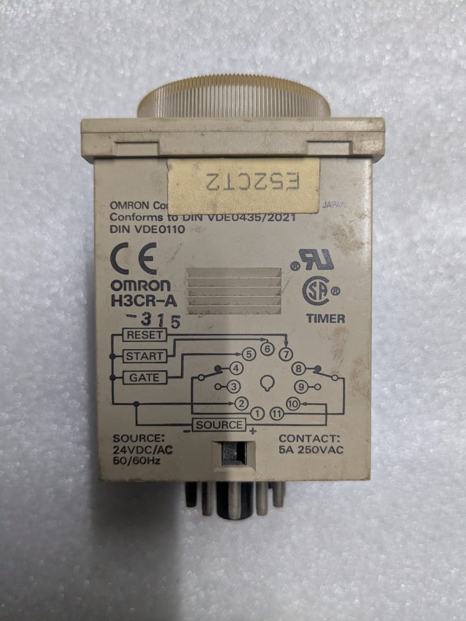 Omron H3CR-A-315 Timer Relay