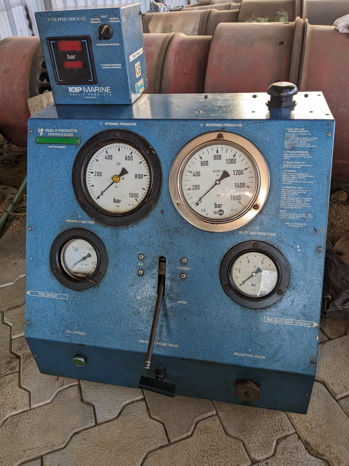 OBEL-P VPU 1100 MKII Test Bench