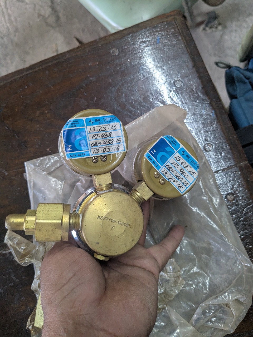 Lifeboat air regulator RS-2-4