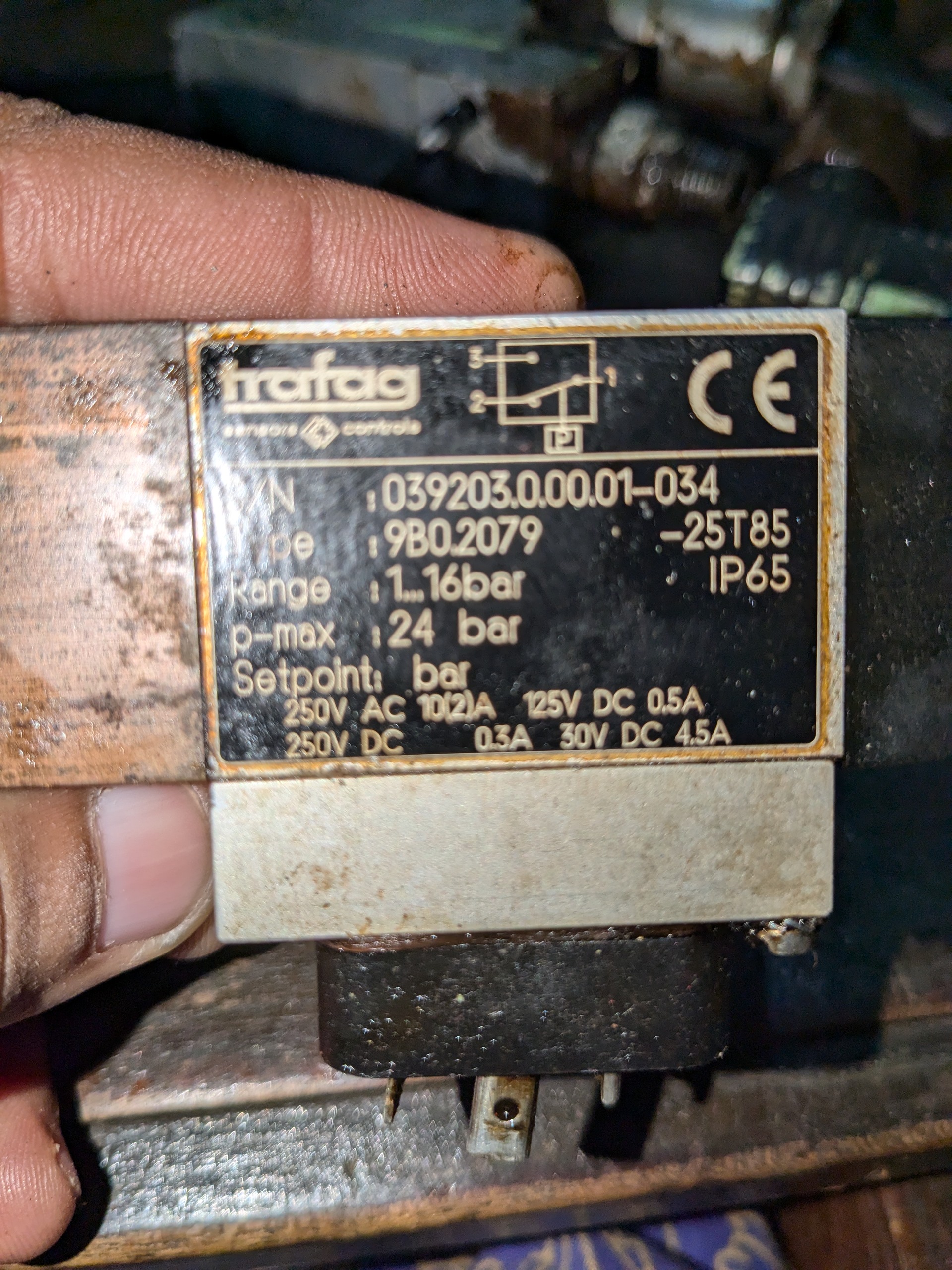 PST Picostat Pressure Switch